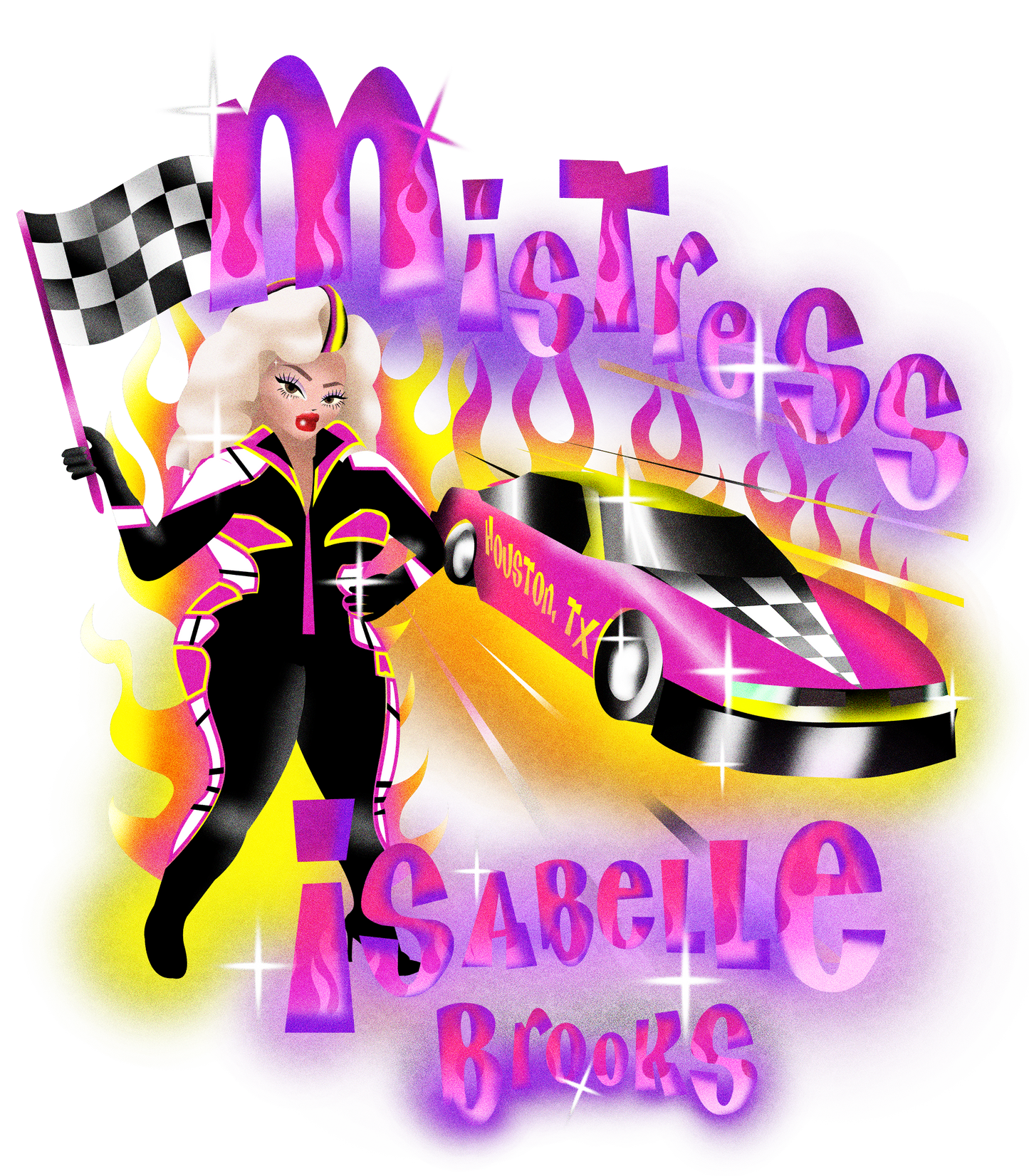 Racer Airbrush Tee